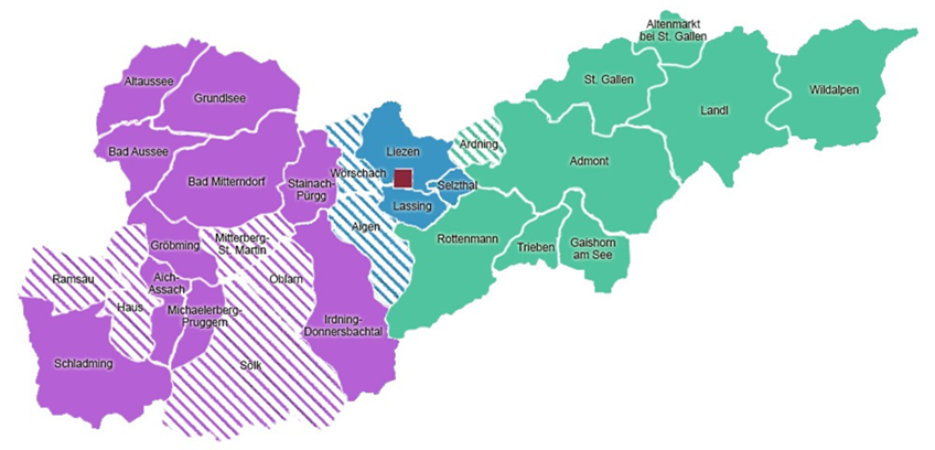 "Gebietsaufteilung SA - 2025" "Gebietsaufteilung SA - 2025"