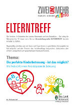ELTERNTREFF: Die perfekte Kinderbetreuung - ist das möglich? © Familien- & KinderInfo