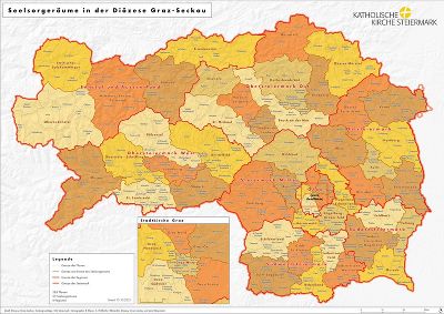 Seelsorgeräume Diözese Graz-Seckau